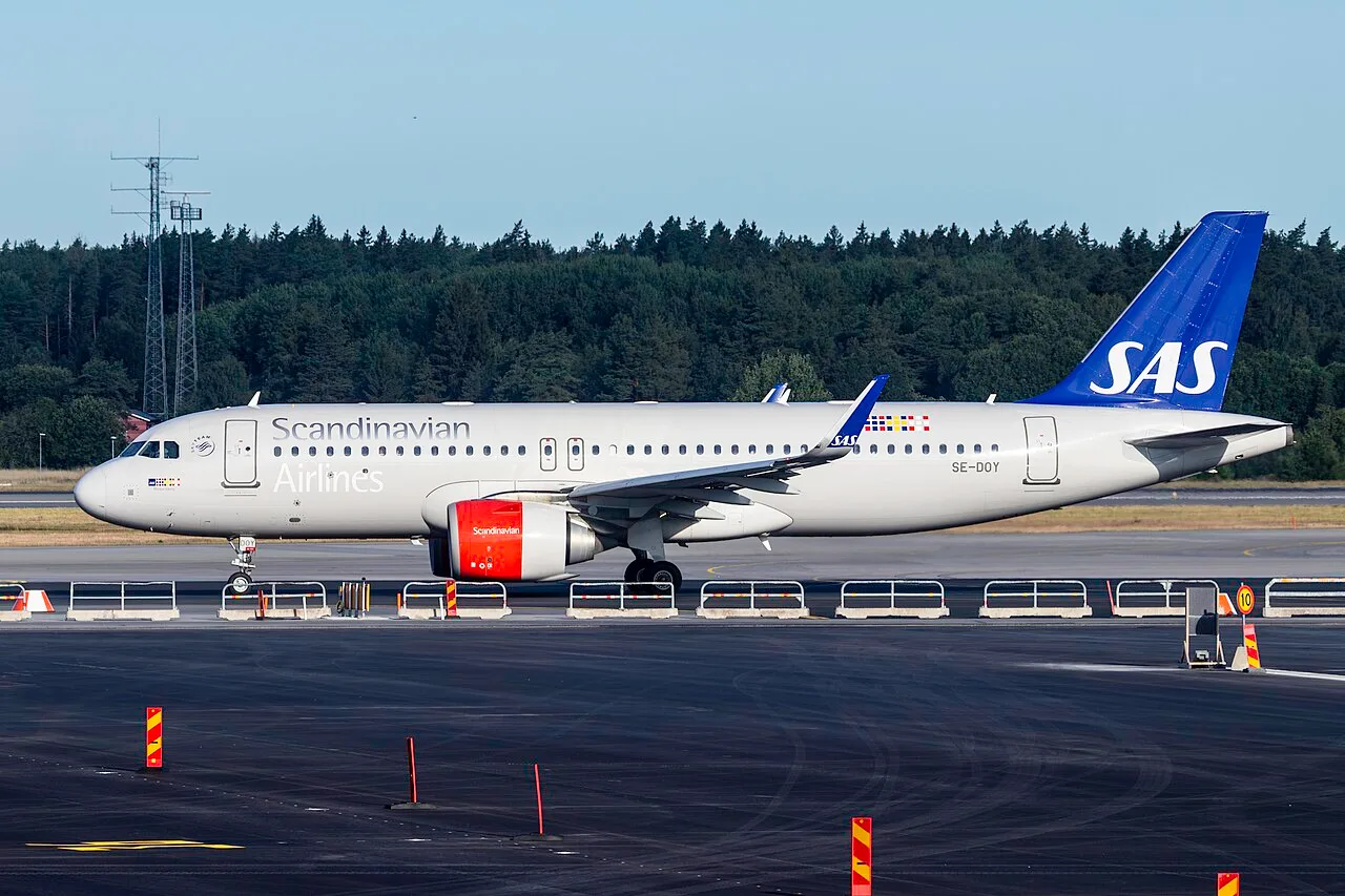 Scandinavian Airlines implanta Starlink en toda su flota de A320neo
